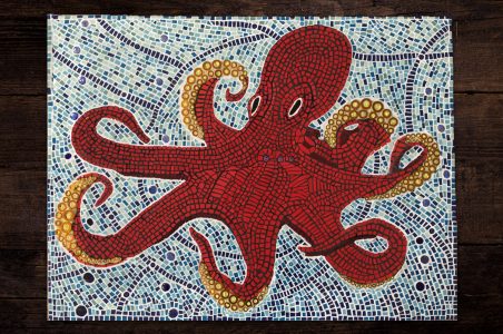 ‘Stanley the Octopus’ Mosaic – Wild Geckos Mosaics &amp; Designs